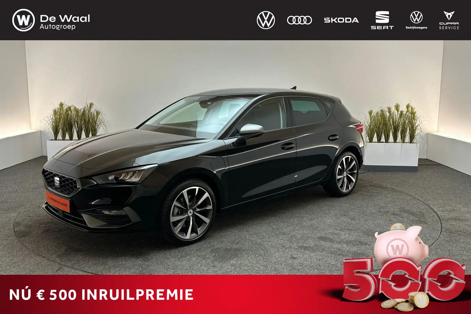 SEAT Leon FR 1.4 TSI 204pk DSG eHybrid PHEV | AppleCarplay/A Zwart - 1