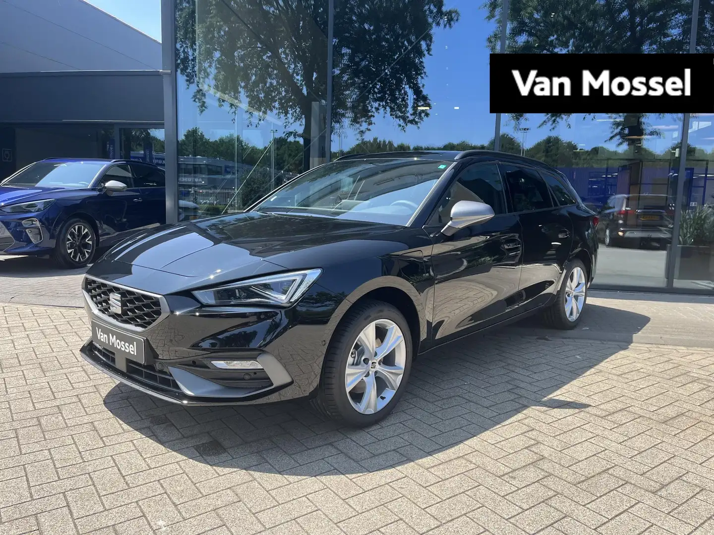 SEAT Leon e-Hybrid Sportstourer 1.5 TSI FR Business 204 PK | €6.200,- Czarny - 1