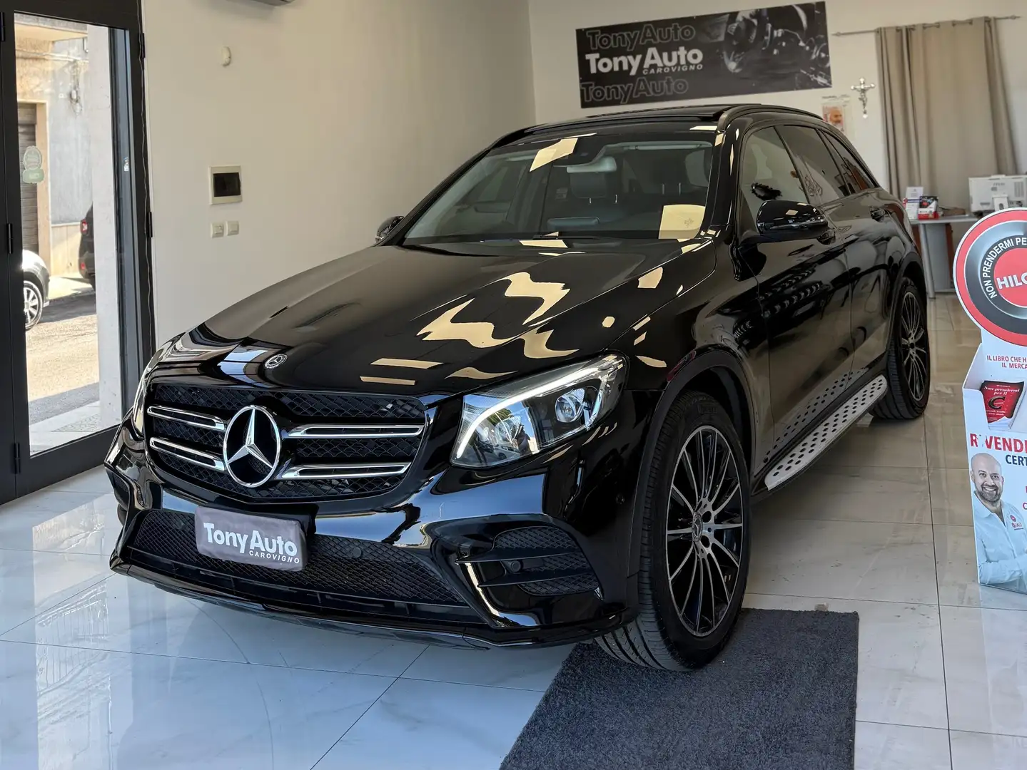 Mercedes-Benz GLC 350 d Premium 4matic auto AMG LINE,TETTO APRI.NAVI Nero - 1