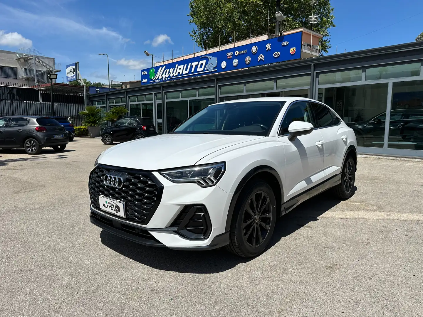Audi Q3 Q3 Sportback 35 2.0 tdi quattro s-tronic Bianco - 2