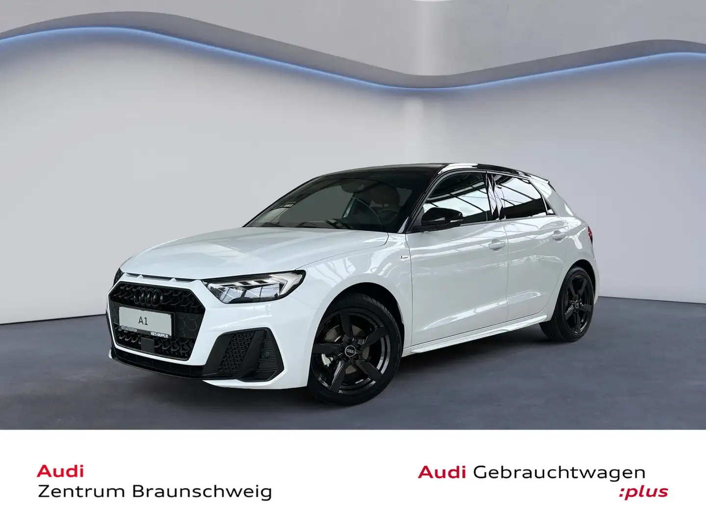 Audi A1 Sportback 30 TFSI S line RÜCKFAHRK.+LED+SOUND Weiß - 1