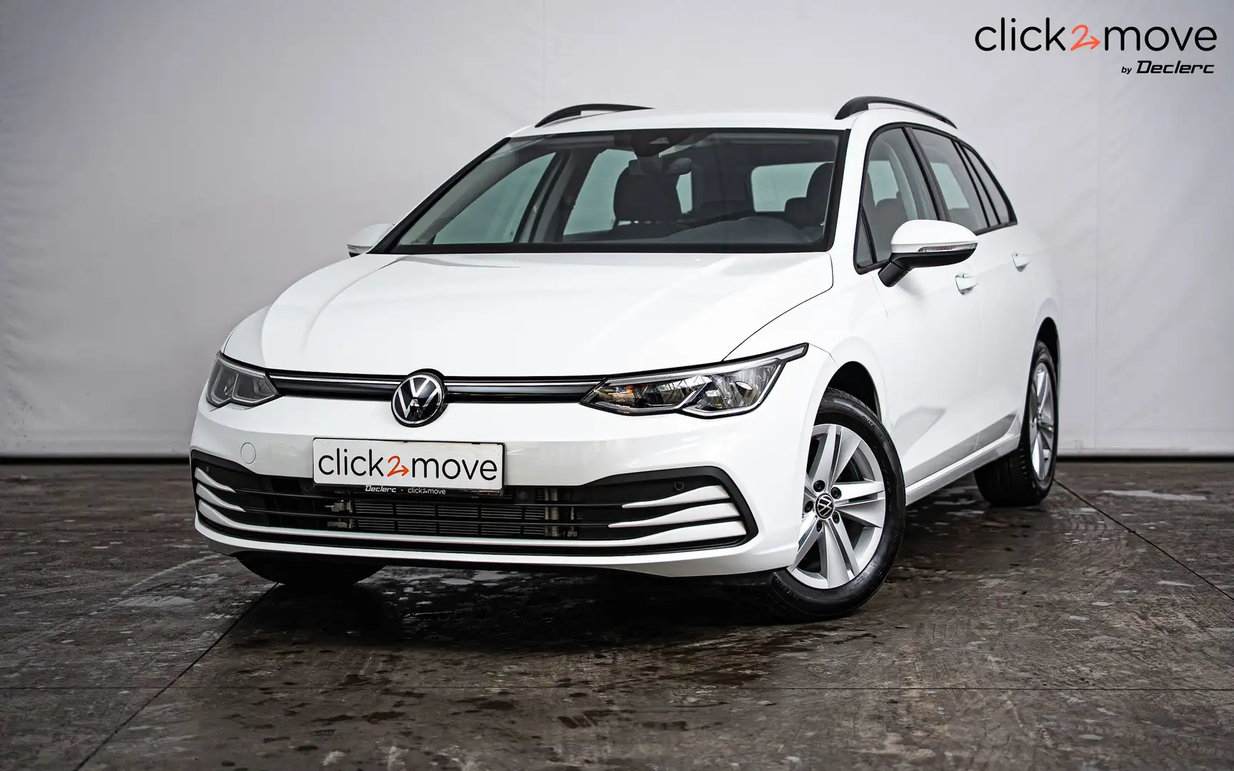 Volkswagen Golf Variant 1.5 eTSI Life DSG Bílá - 1