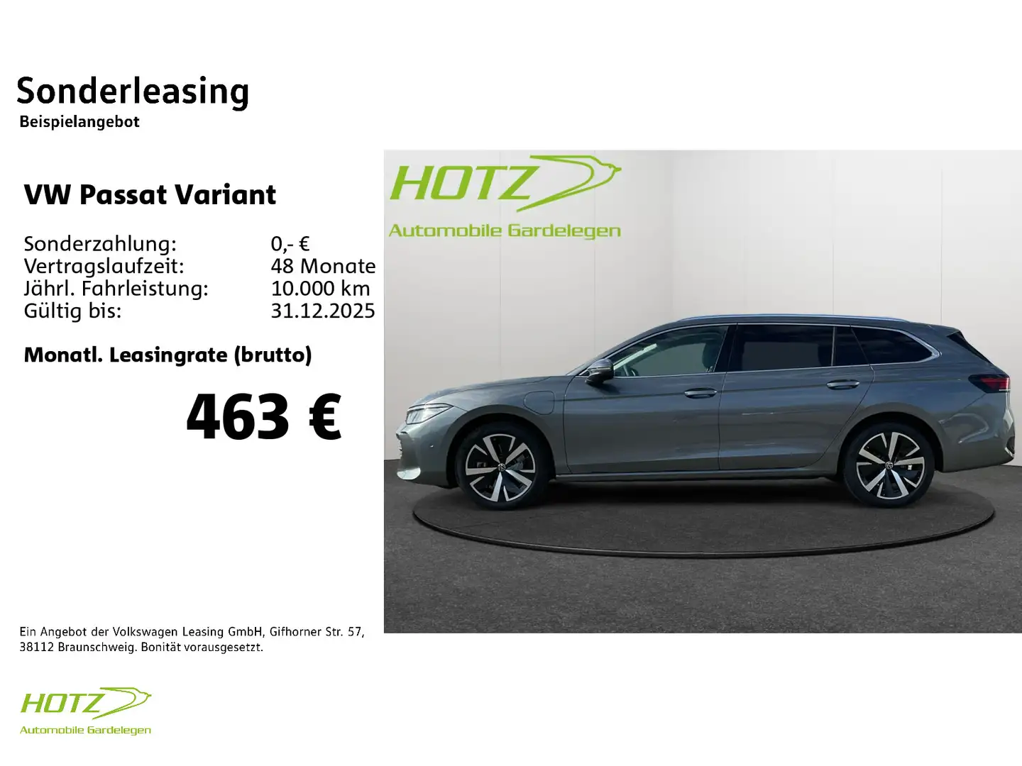 Volkswagen Passat Variant 1.5 TSI DSG eHybrid Business Grau - 2