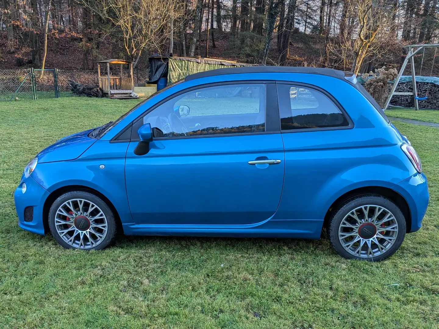 Fiat 500C 500C 0,9 TwinAir Turbo 105 500S Start Blau - 2