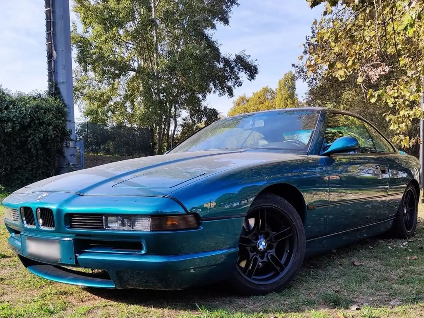 BMW 850 850i aut serie 8 e31 Green - 1