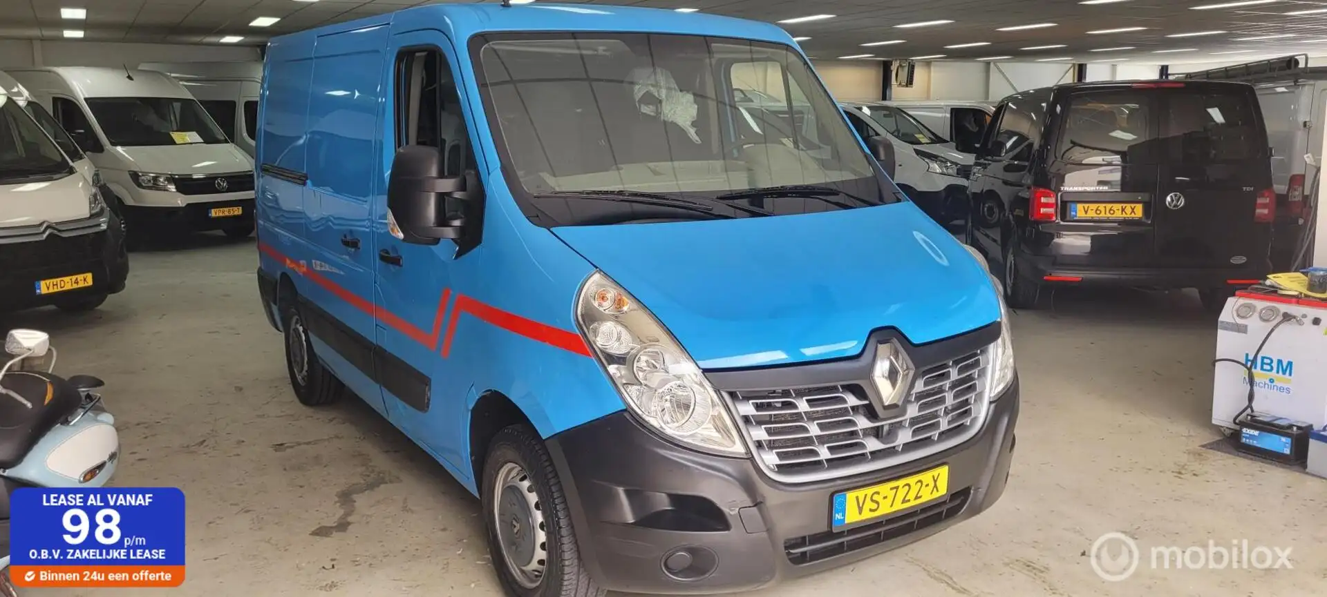 Renault Master bestel T28 2.3 dCi L1H1 Blauw - 1