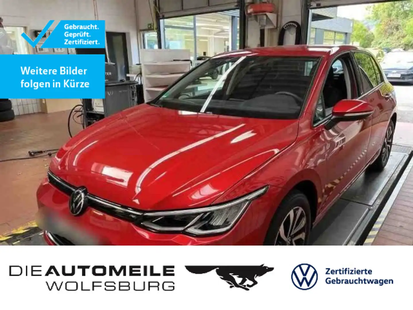 Volkswagen Golf 8 VIII 1.5 TSI Active Stand/LED/ACC/App-Con Rot - 1