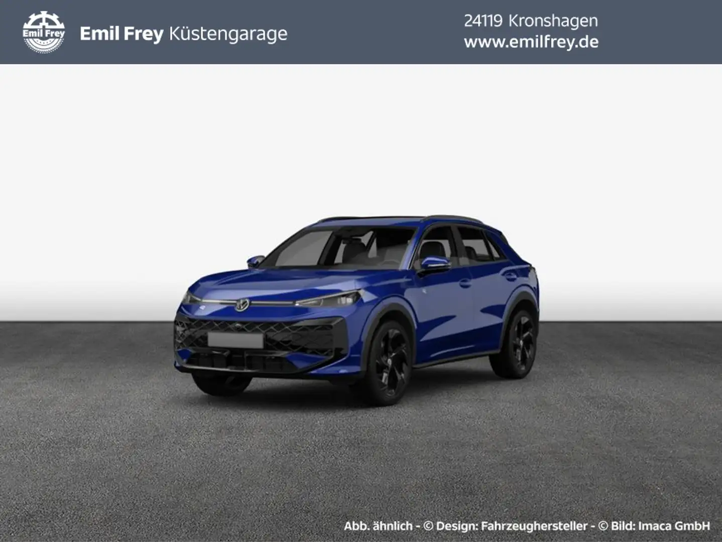 Volkswagen T-Roc R-Line 1.5 l eTSI OPF 110 kW (150 PS) 7-Ga Blauw - 1