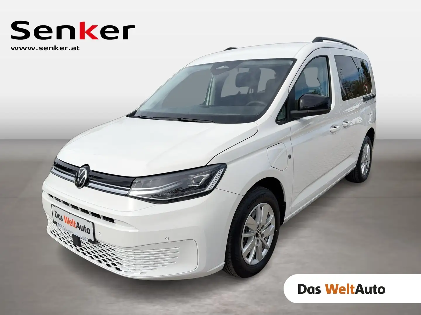 Volkswagen Caddy Life eHybrid 110 kW Weiß - 1