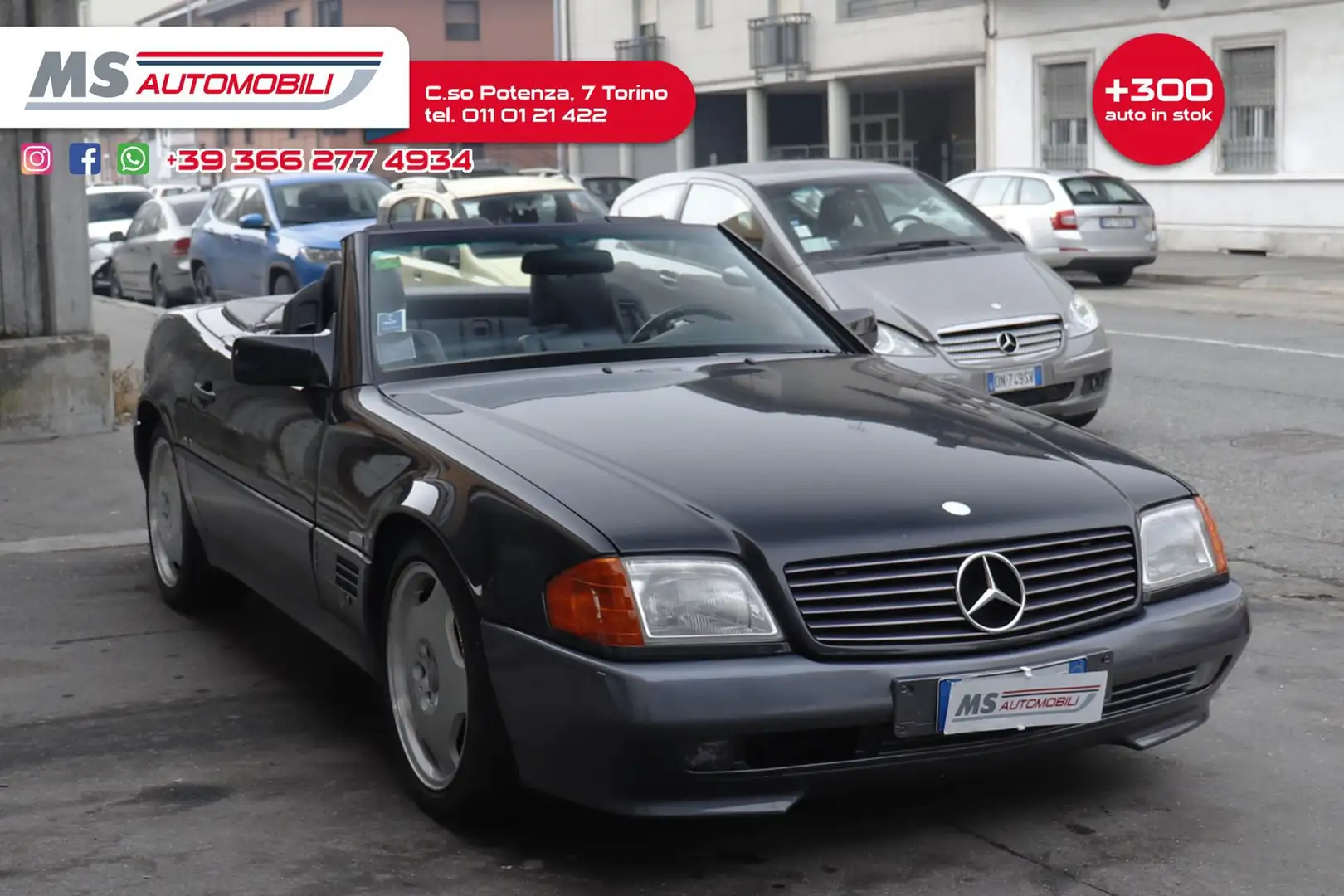 Mercedes-Benz SL 500 500 SL  Fatture Mercedes Hard Top Unicoproprietar Nero - 1