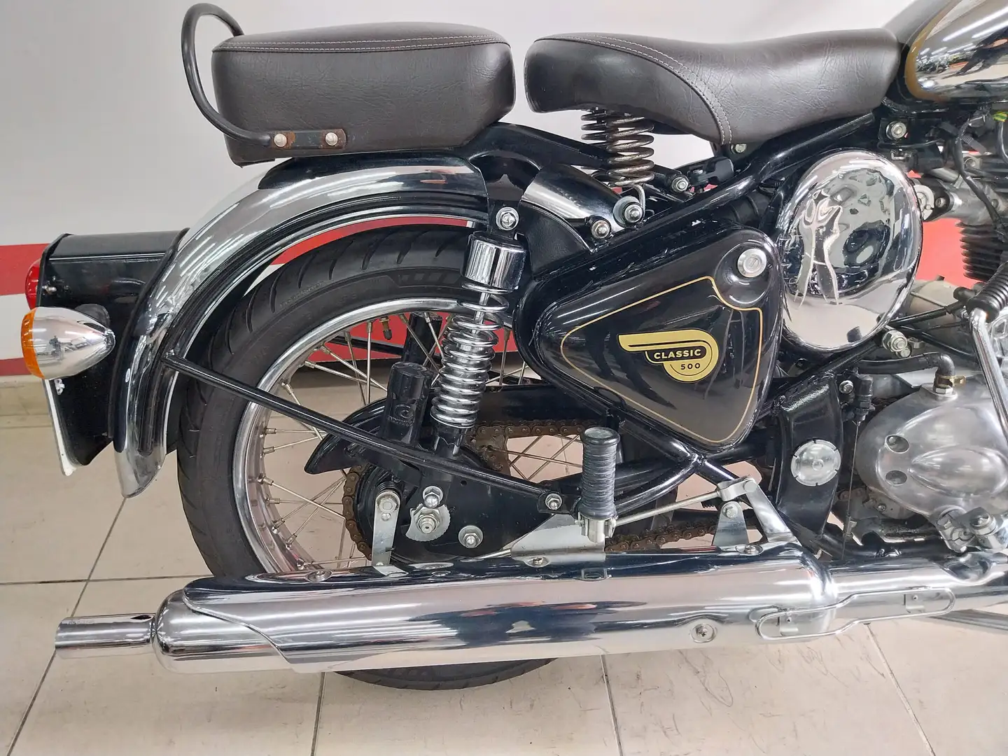 Royal Enfield Bullet 500 Gris - 2
