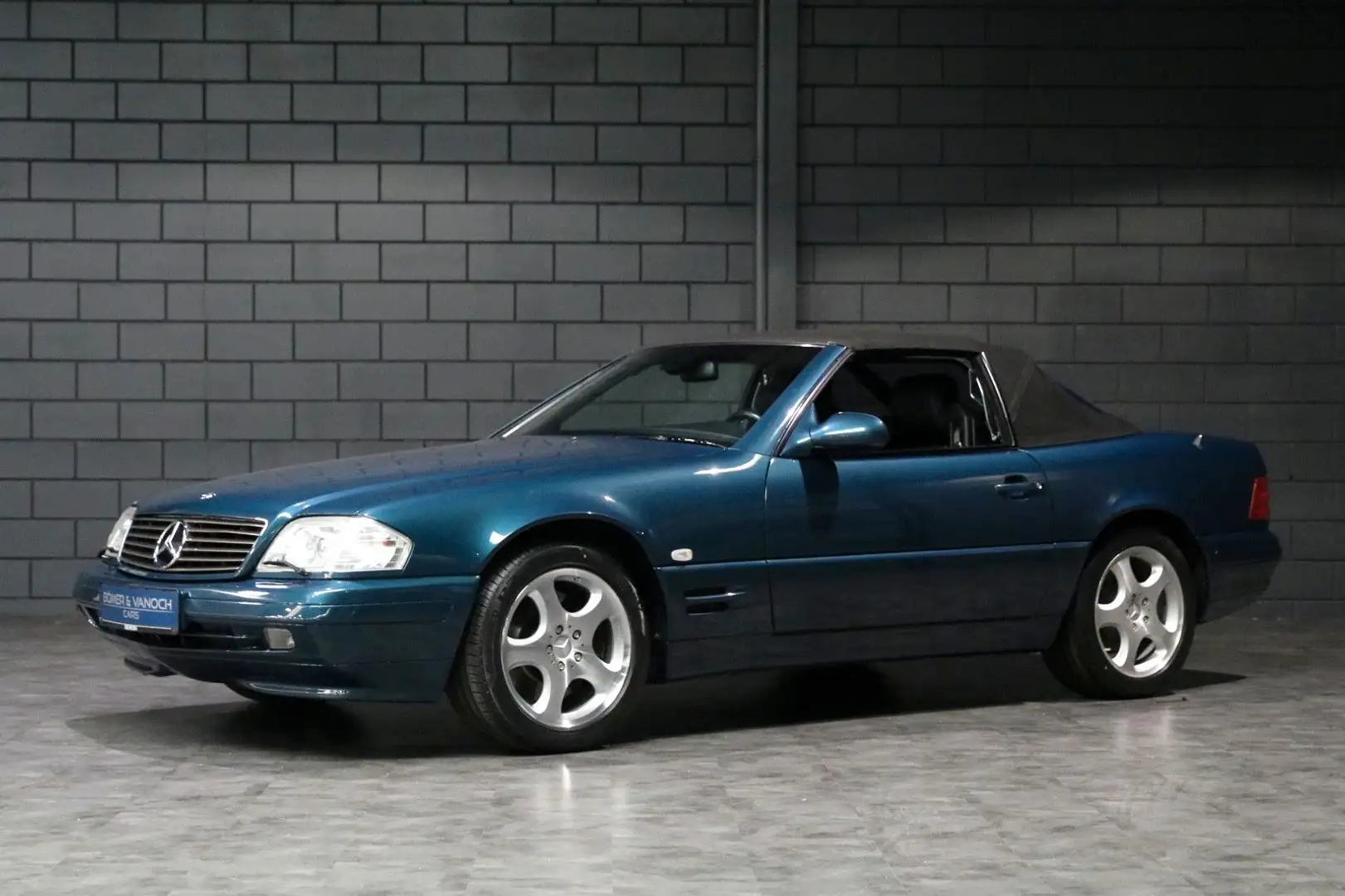 Mercedes-Benz SL 320 Roadster Hard Top nur 72.250 km Sammler Zelená - 1