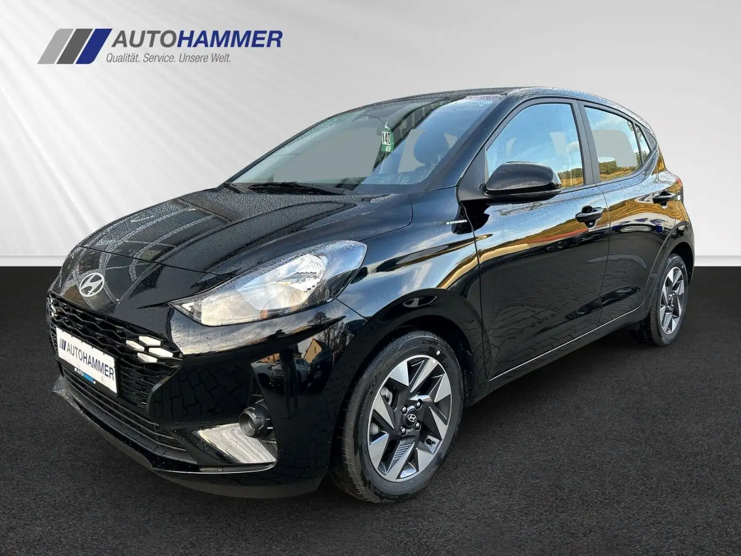 Hyundai i10 1.0 AT TREND Alu Klima SHZ LHZ Navi Kamera Schwarz - 1