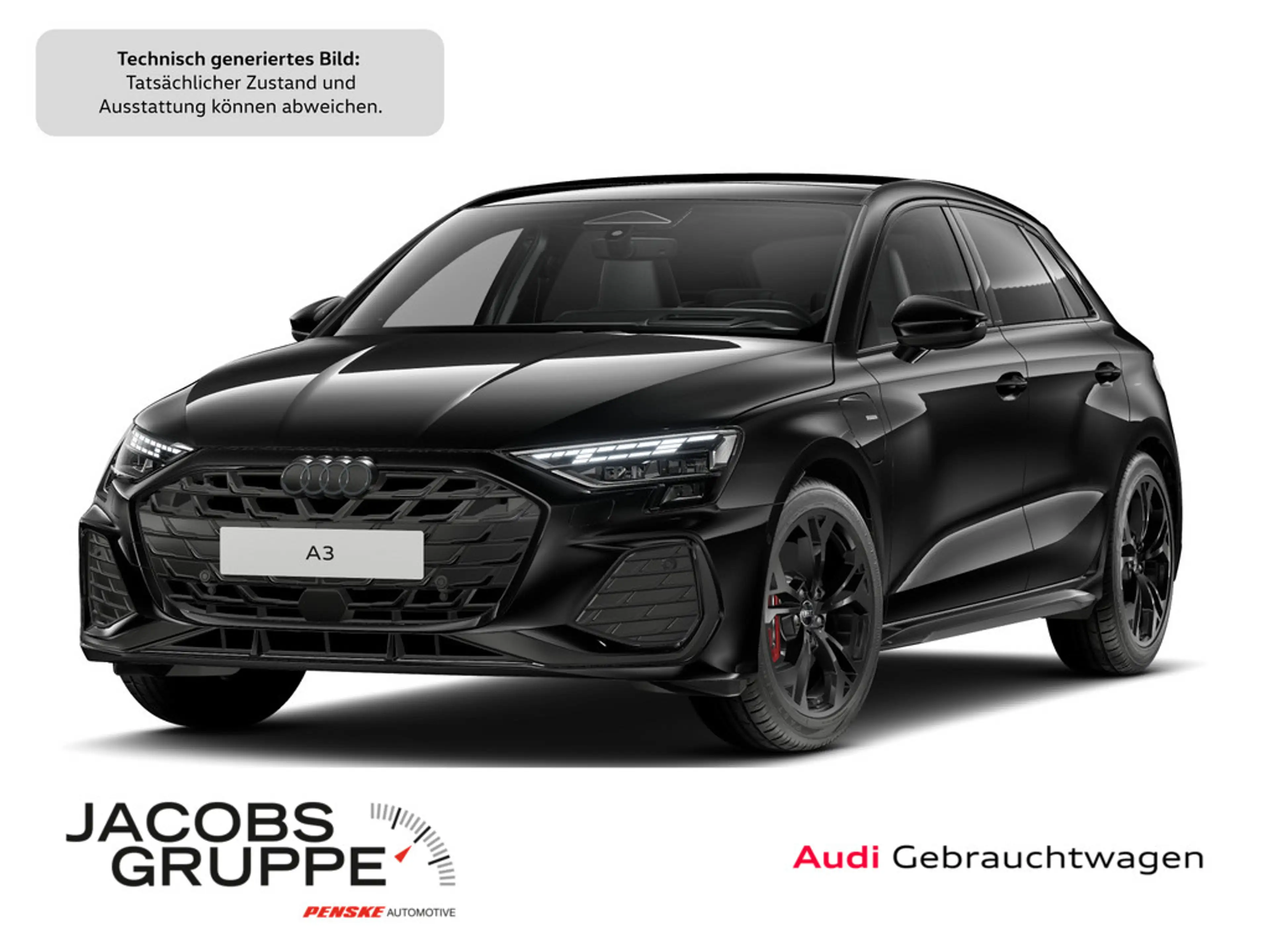 Audi A3 Sportback e-hybrid 2xS line/MY27/Black+/Pano/HuD/LED/SONOS/Kam/18Zo