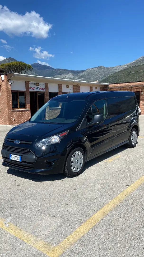 Ford Transit Connect 3 posti passo lungo Nero - 1
