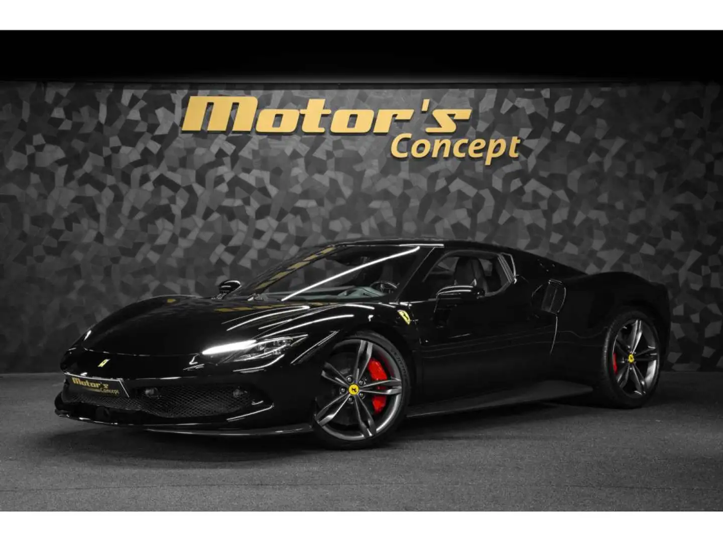 Ferrari 296 GTB V6 - NERO DS Schwarz - 1