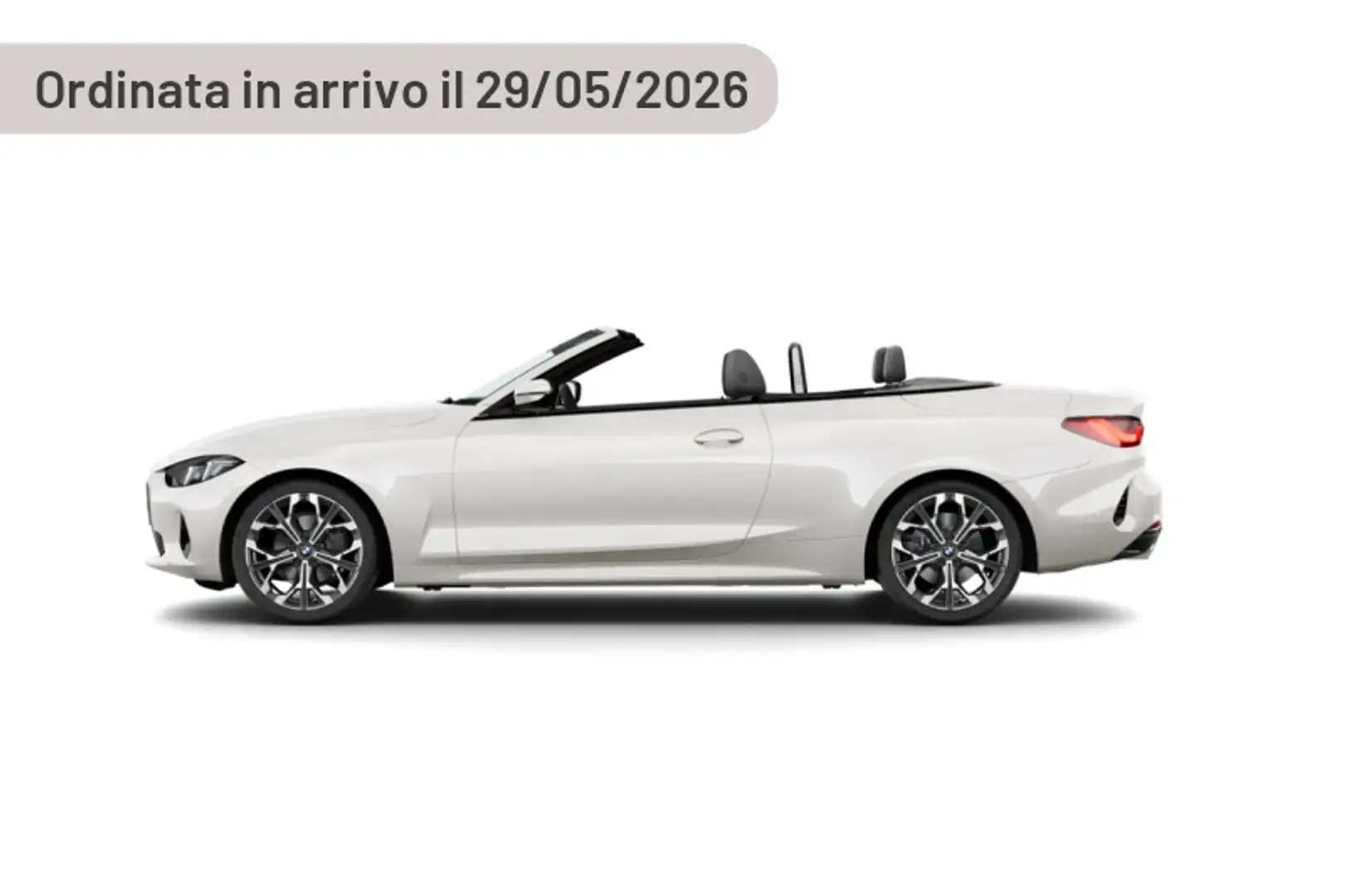 BMW 430 d 48V Cabrio Msport Argento - 2