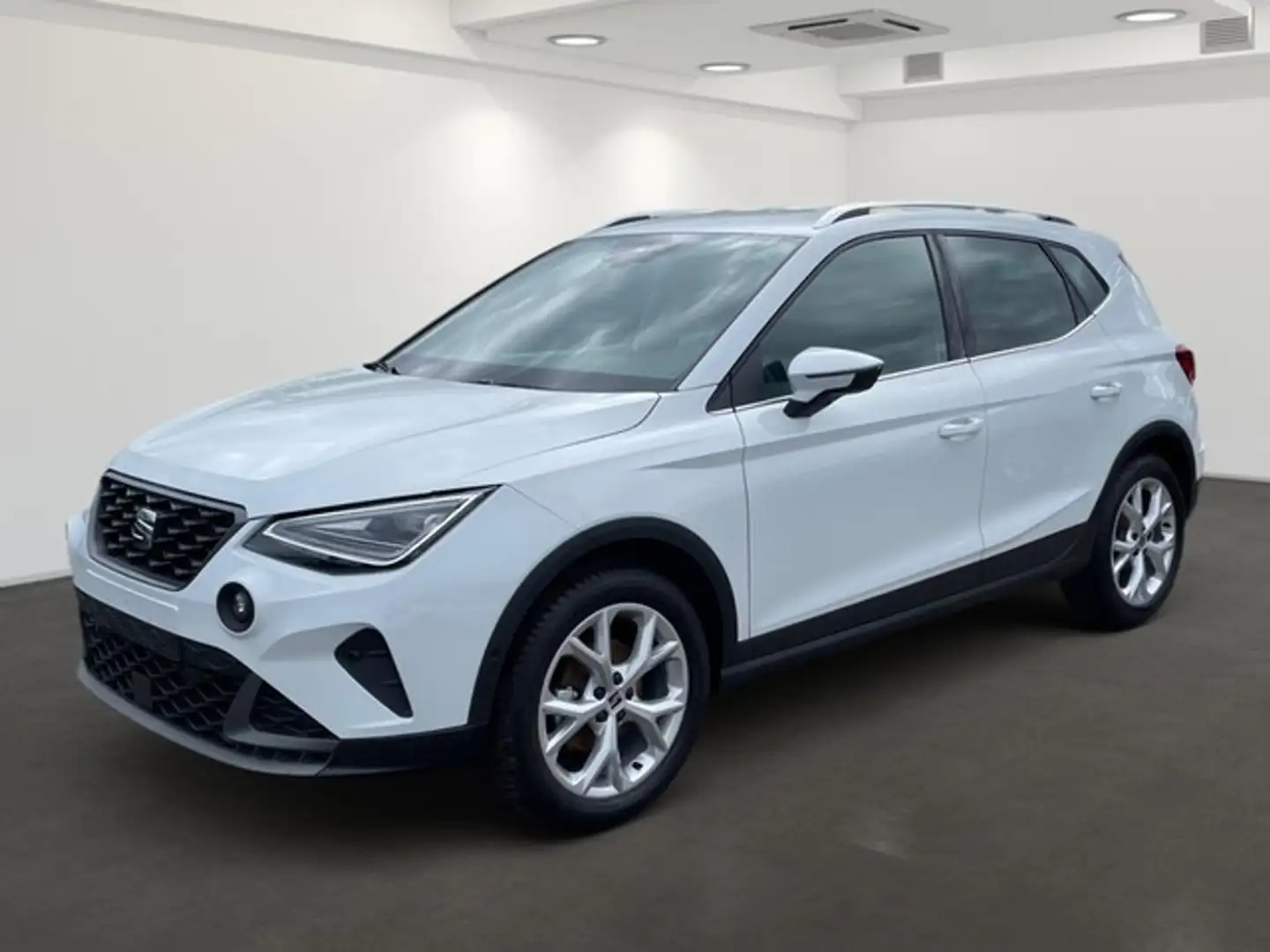 SEAT Arona 1.0 TSI DSG FR-Line Navi LED Kamera Tempomat Sitzh Weiß - 1