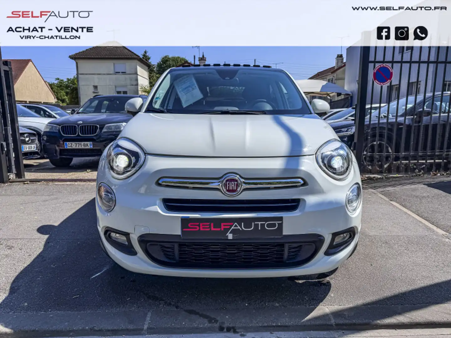 Fiat 500X 1.4 MULTIAIR 16V 140CH LOUNGE Blanc - 2
