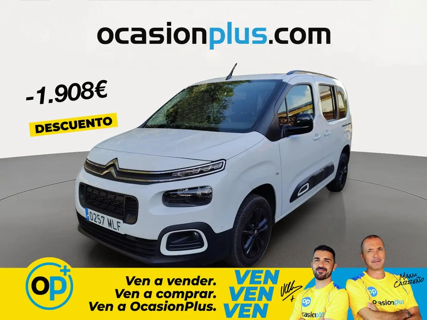 Citroën Berlingo Combi BlueHDi S&S Talla M Shine 130 Blanco - 1