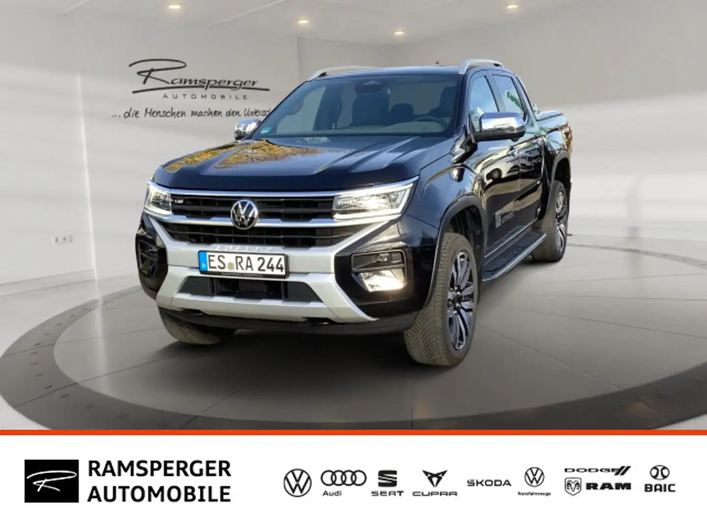 Volkswagen Amarok 3.0 TDI Aventura DC 4M. AHK LED Navi Stan Schwarz - 1
