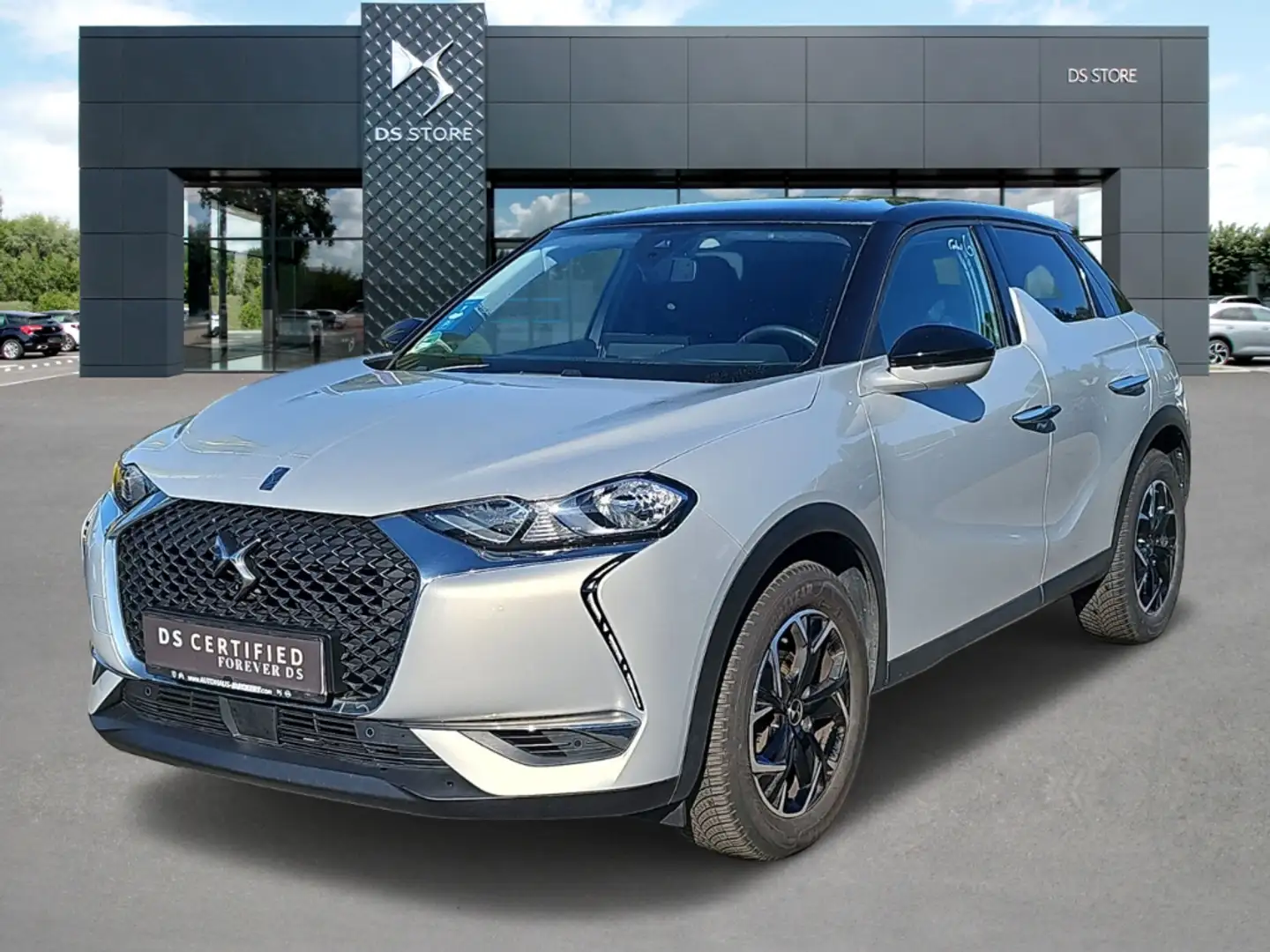 DS Automobiles DS 3 Crossback Faubourg 1.2 PureTech 130 EU6d Gris - 1
