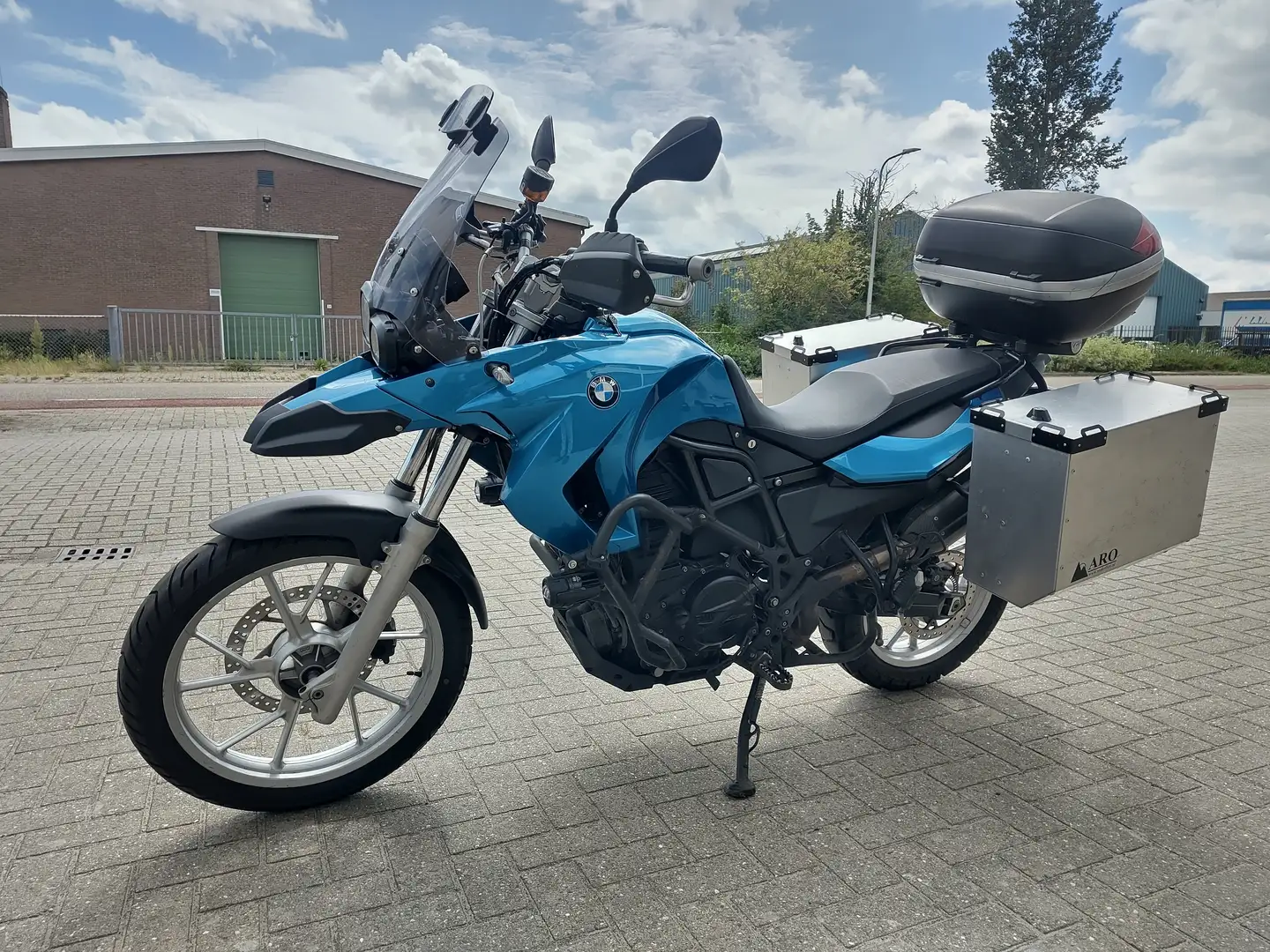 BMW F 650 GS Blauw - 2