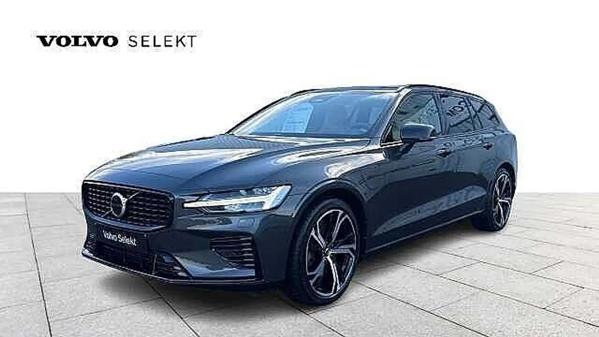 Volvo V60 Recharge Ultimate Dark, T6 AWD Plug-in hybrid Gris - 1