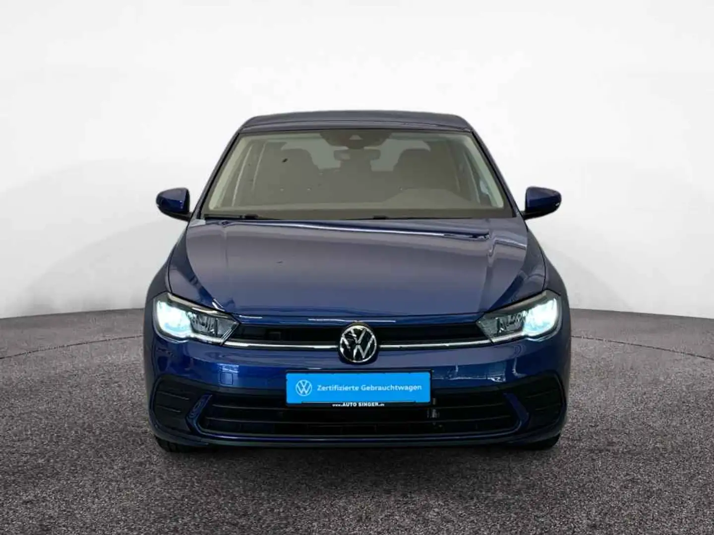 Volkswagen Polo Life 1.0 TSI *LED*DIGITAL*PDC*SHZ*ALU*TEL* Blue - 2