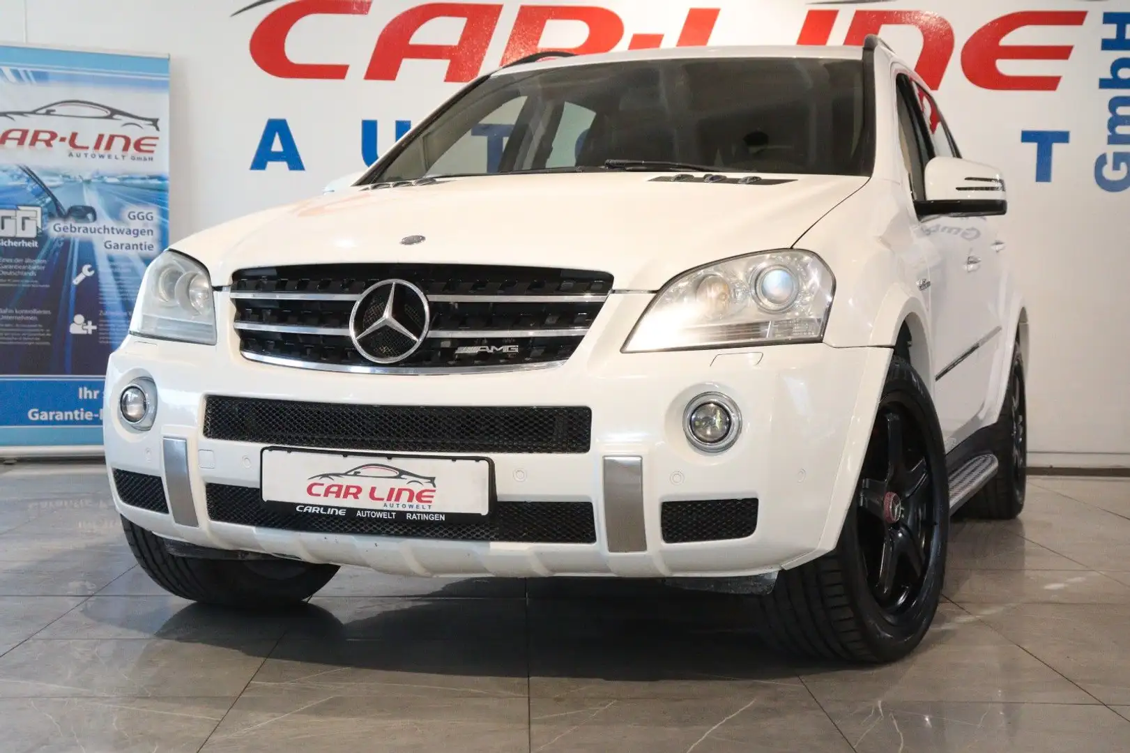 Mercedes-Benz ML 63 AMG *Automatik*Navi*Leder* Weiß - 1