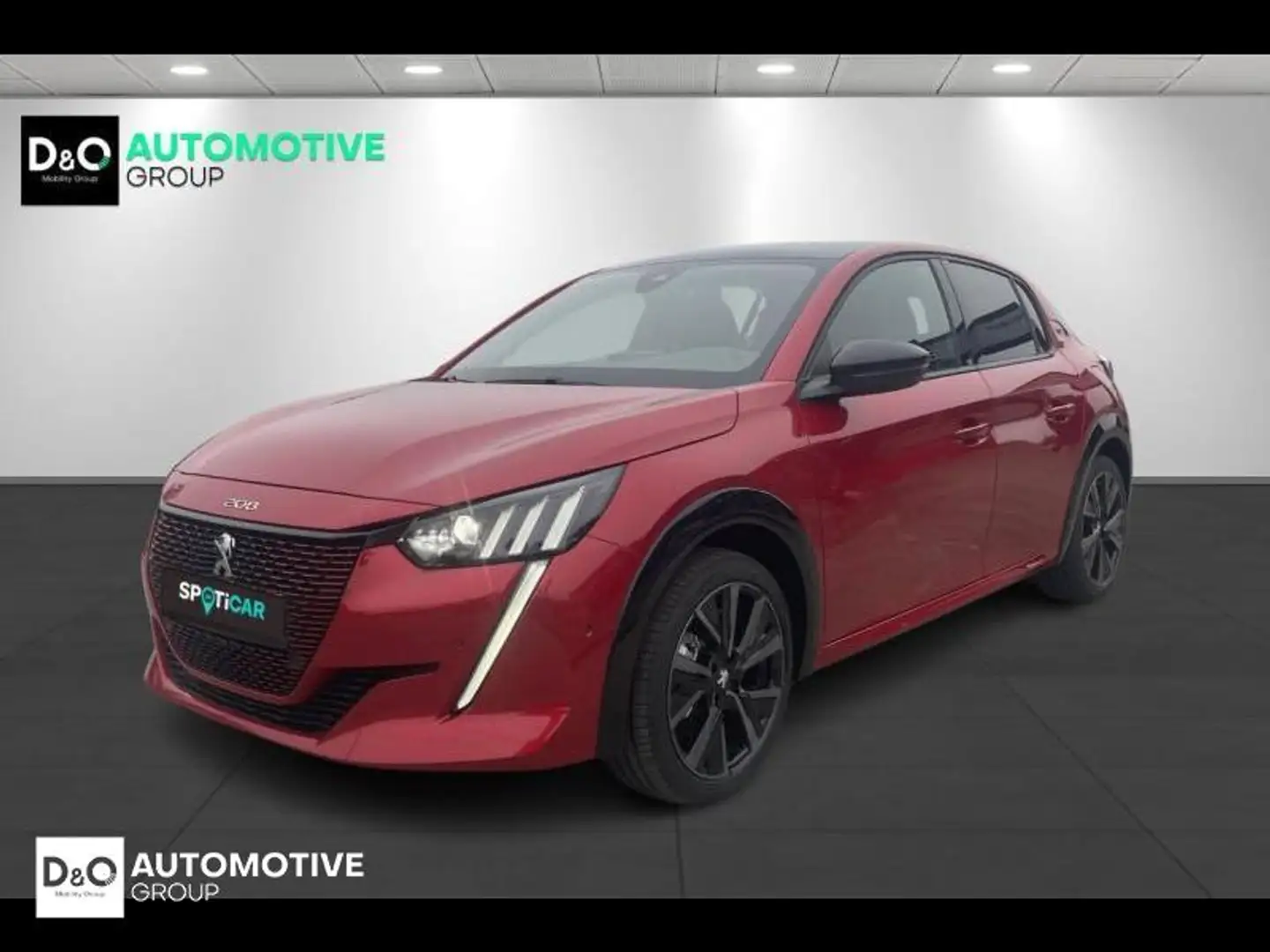 Peugeot e-208 GT Panodak Navigatie camera Rood - 1