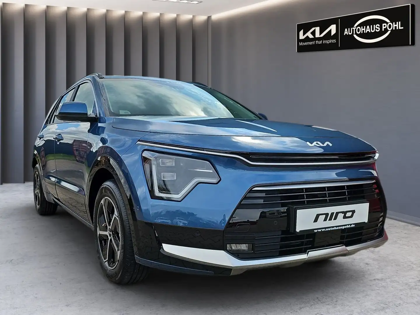 Kia Niro NIRO 1.6 HEV 129 DCT SPI TEC REX Bleu - 2