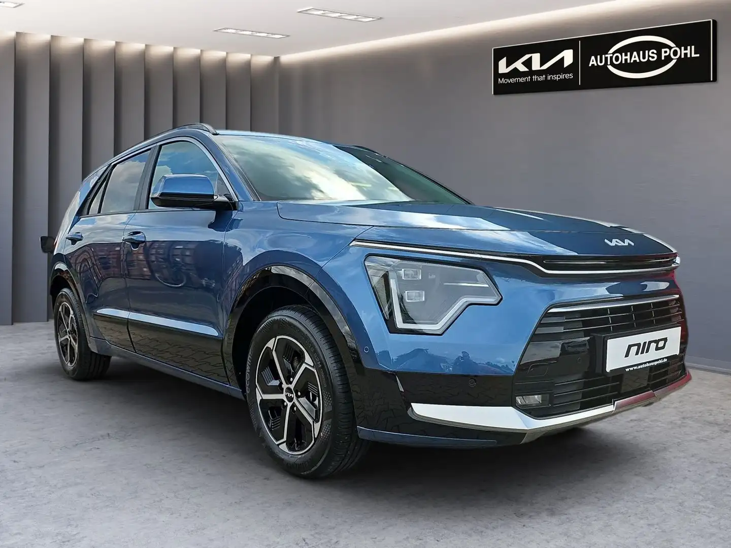 Kia Niro NIRO 1.6 HEV 129 DCT SPI TEC REX Bleu - 1