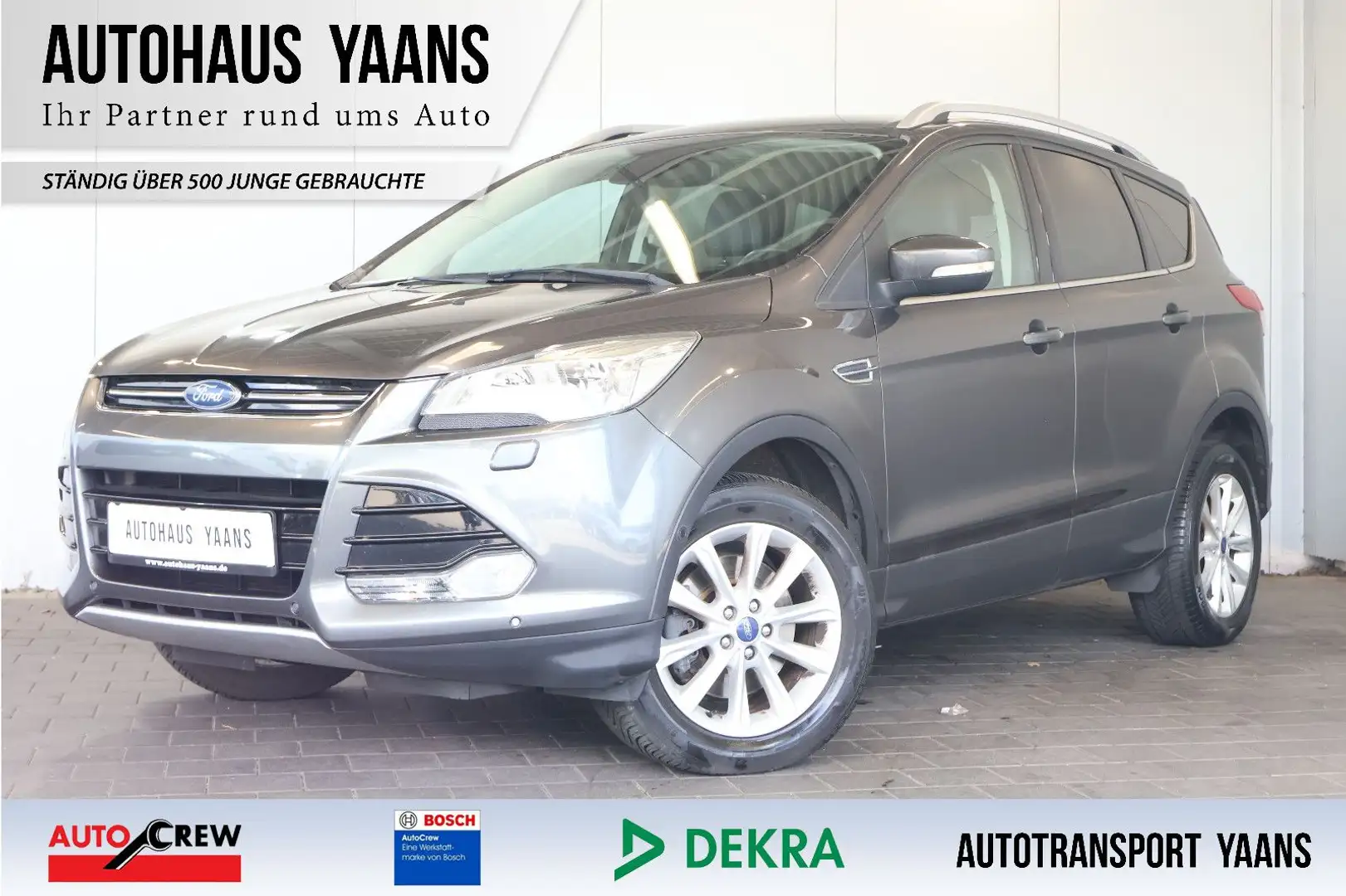 Ford Kuga 2.0 TDCI Titanium NAVI+KAM+TEMP.+17" Grau - 1