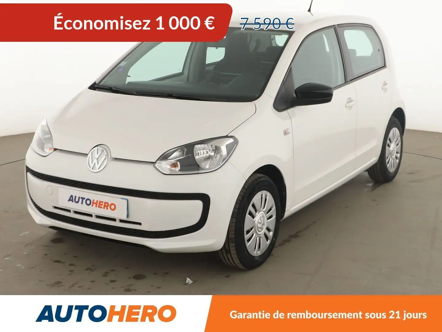 Volkswagen up! 1.0 Up! Serie Cup Blanc - 1