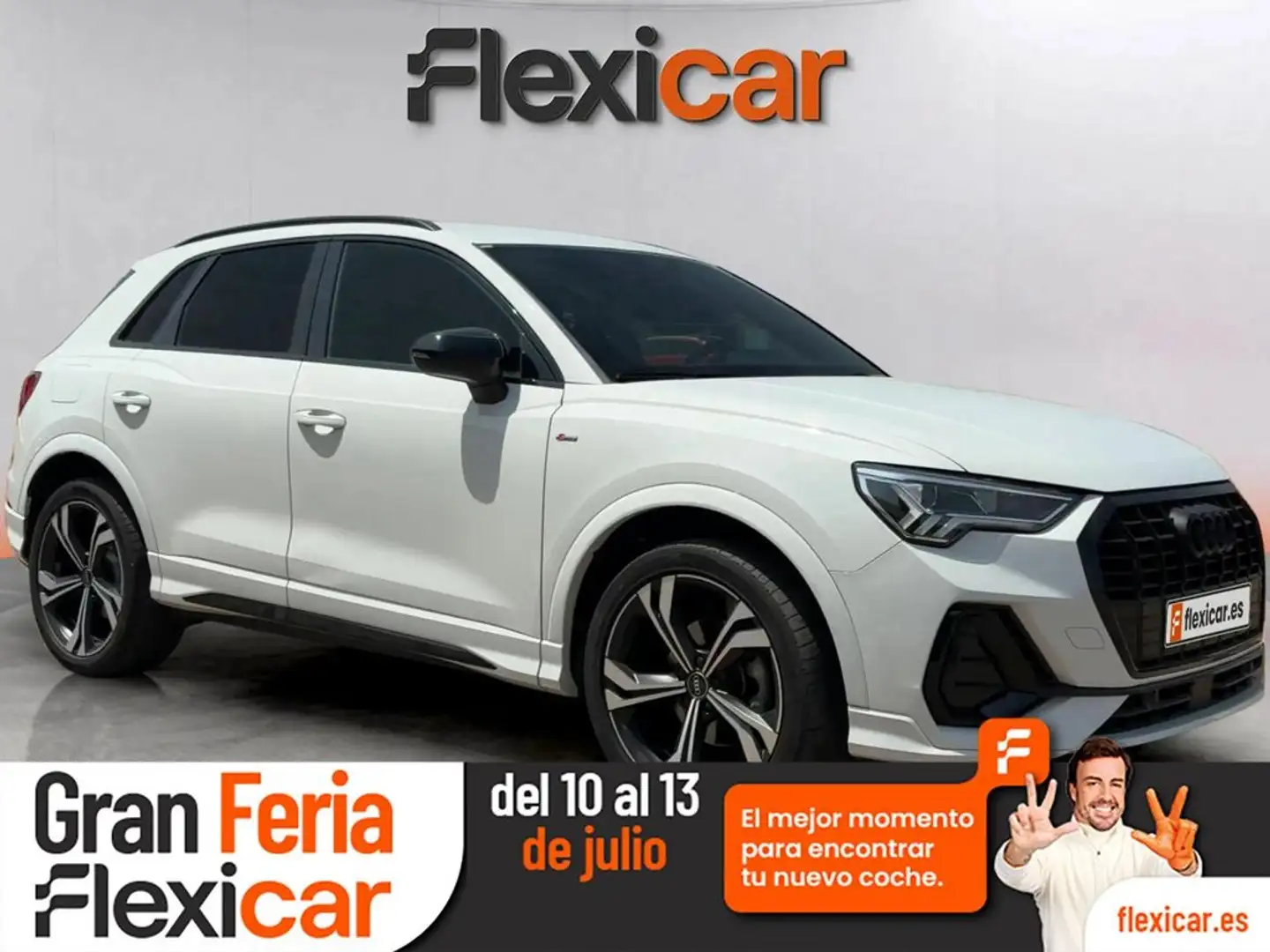 Audi Q3 35 TDI Black line S tronic 110kW Blanc - 1