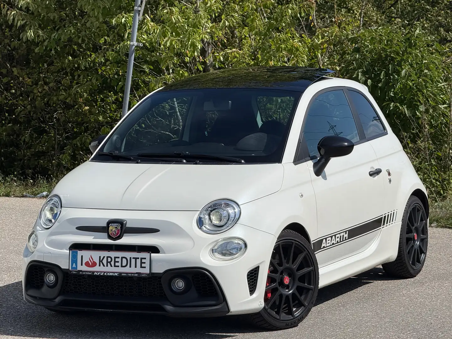 Abarth 500 595 Competizione - Top Optik - Finanzierung - Mega Sound Weiß - 1