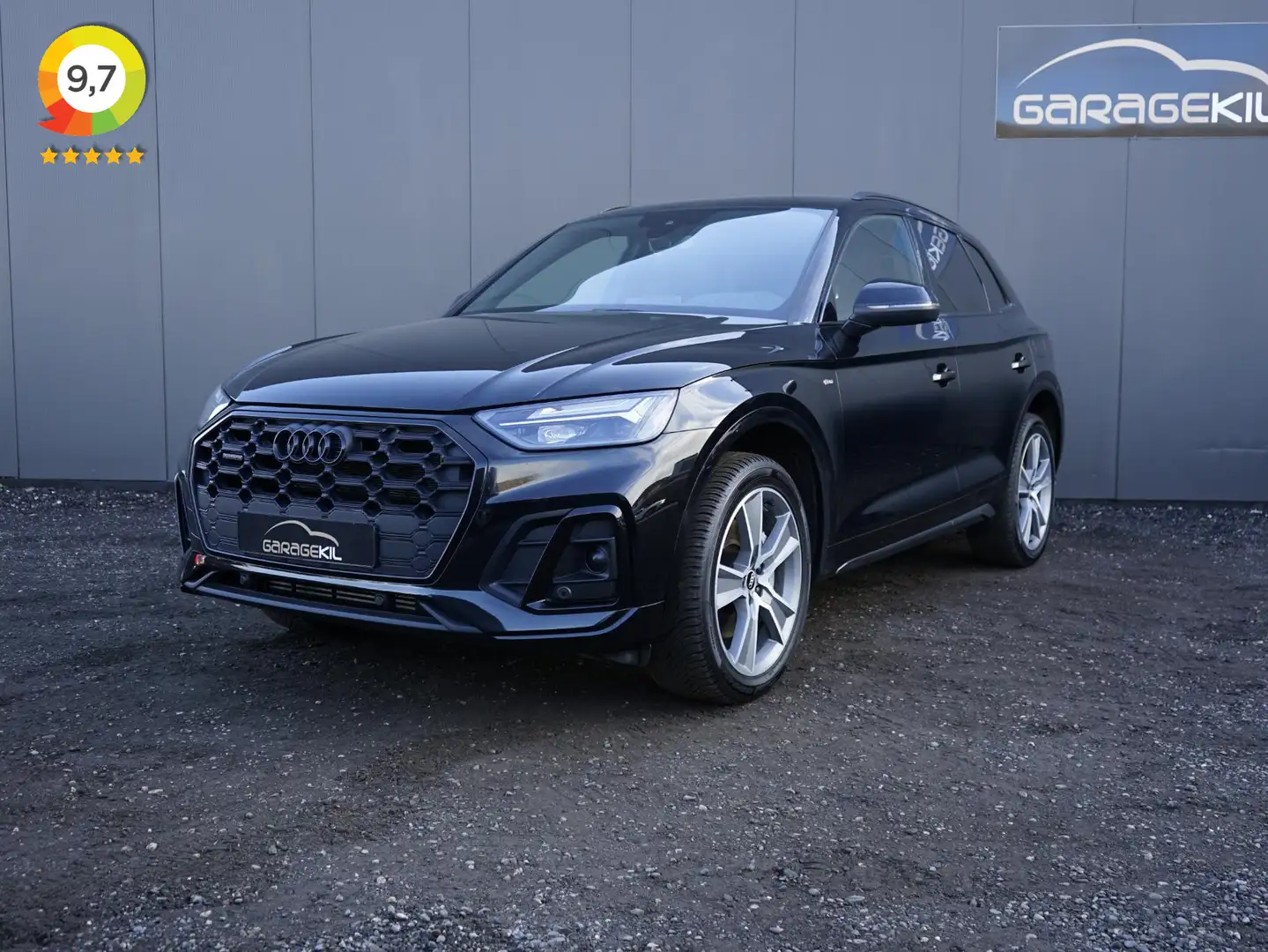Audi Q5 50 TFSI e S line 1e Eig /Dealeronderh. / Hulppakke Noir - 1