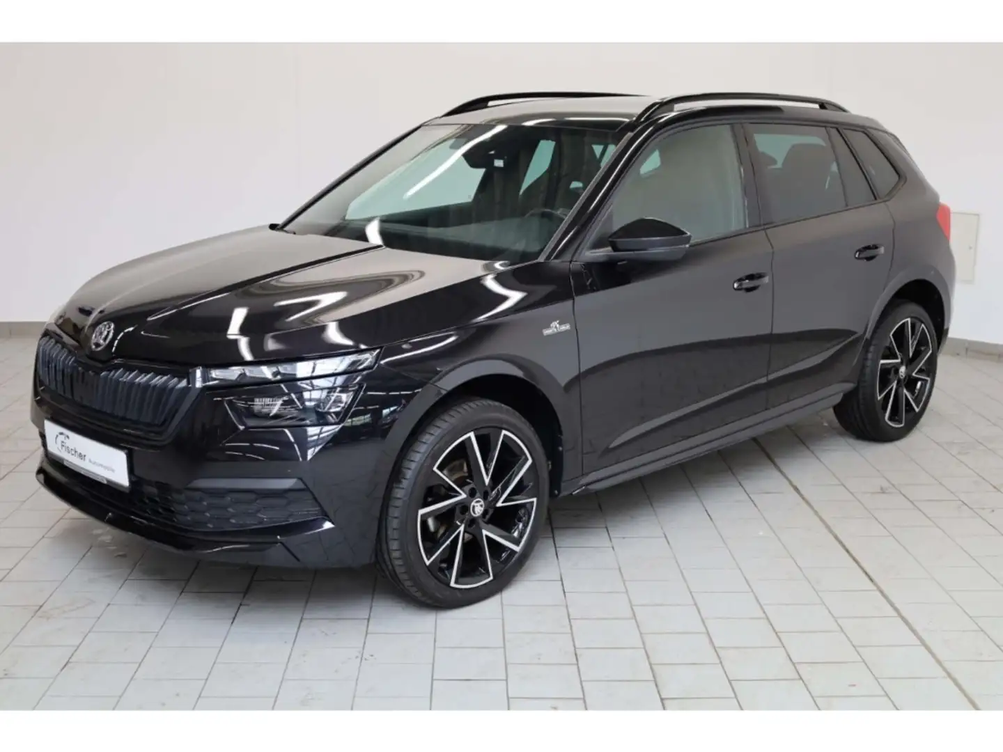 Skoda Kamiq 1.5 TSI Monte Carlo DSG P-Dach/LED/ACC/SH Schwarz - 2