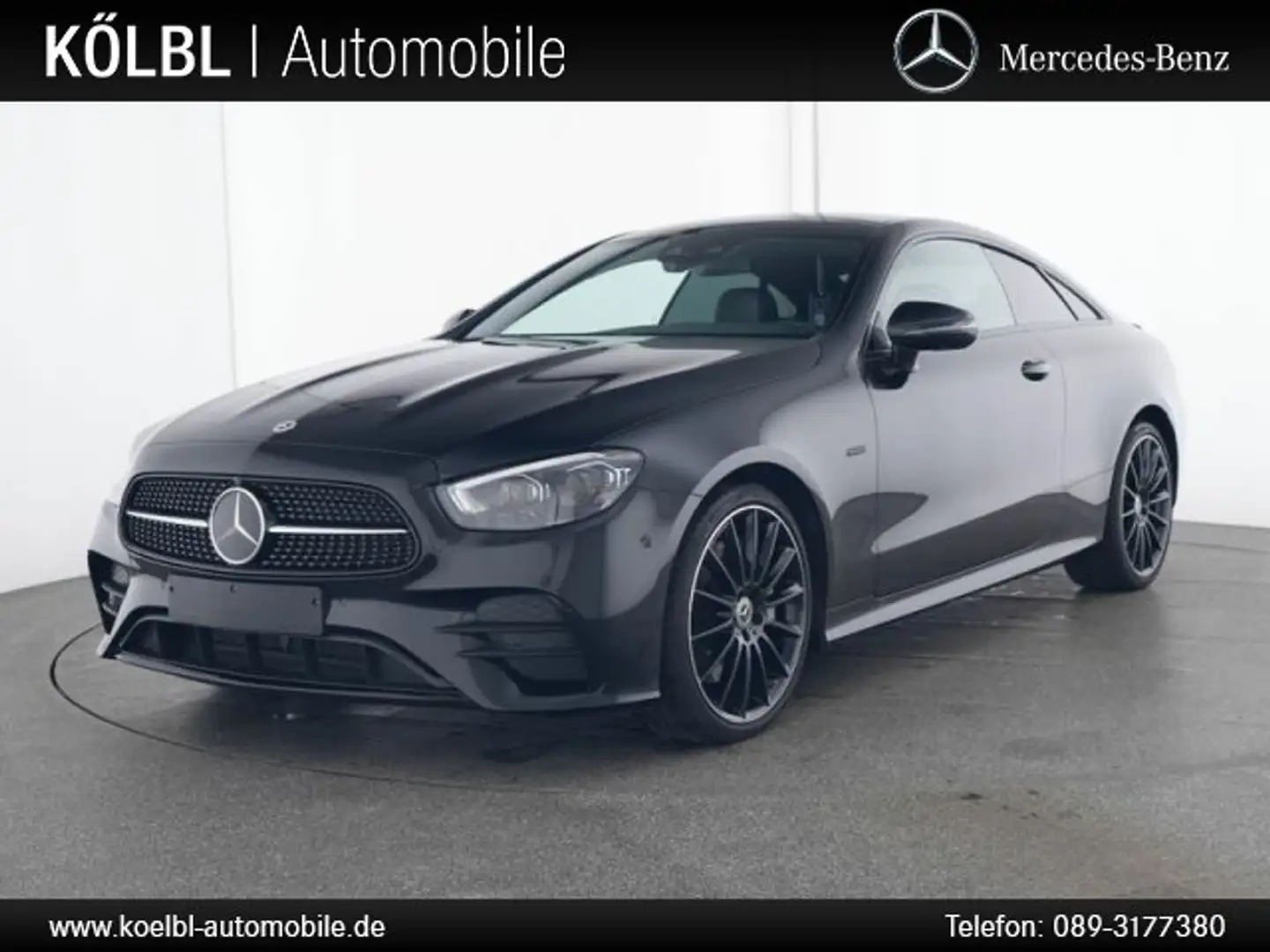 Mercedes-Benz E 450 E 450 4M Night EDIT PANO STANDH MULTIB 360 MEMO Schwarz - 1