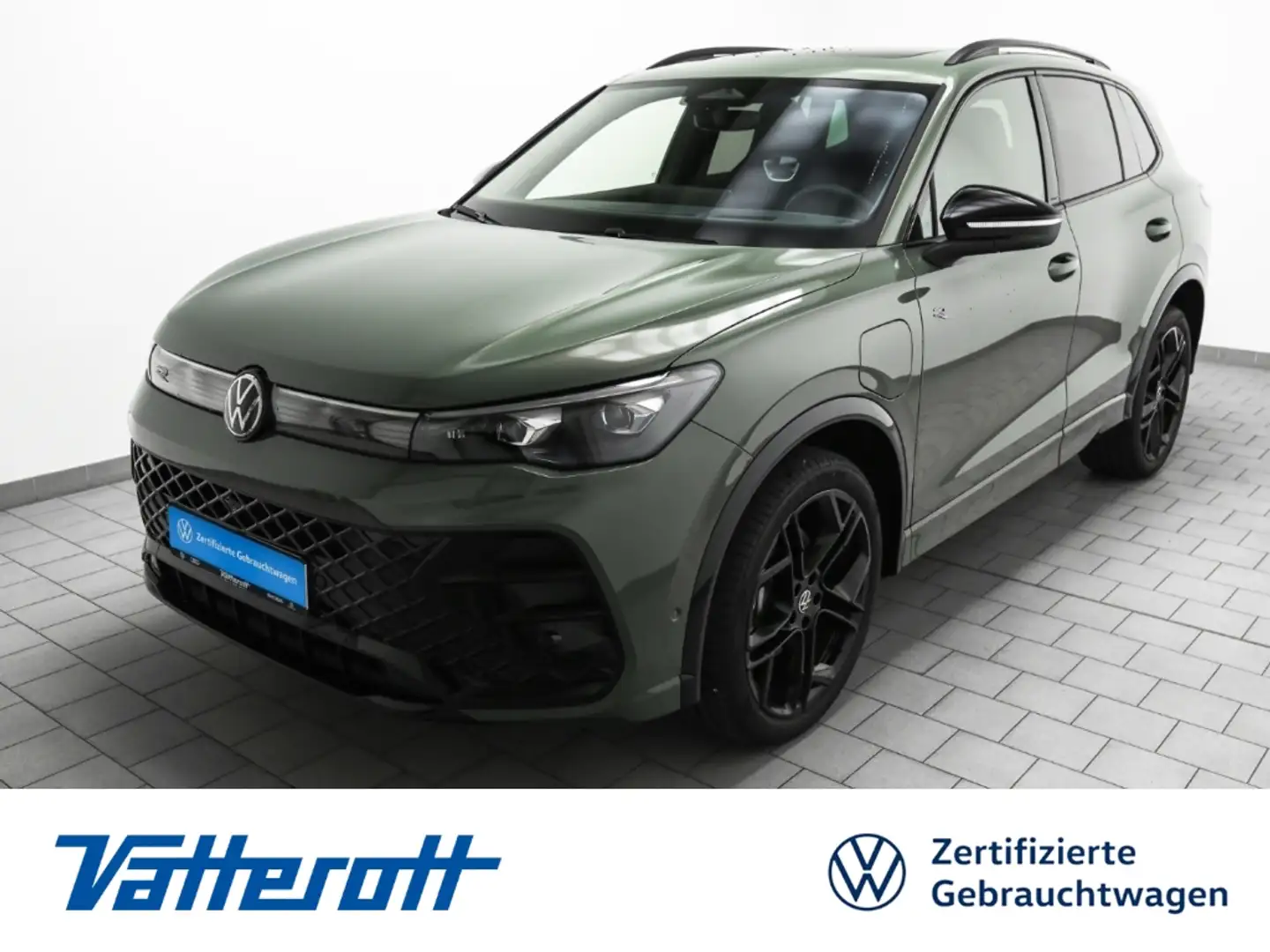 Volkswagen Tiguan 1.5 eHybrid DSG R-Line Pano AHK Grün - 1