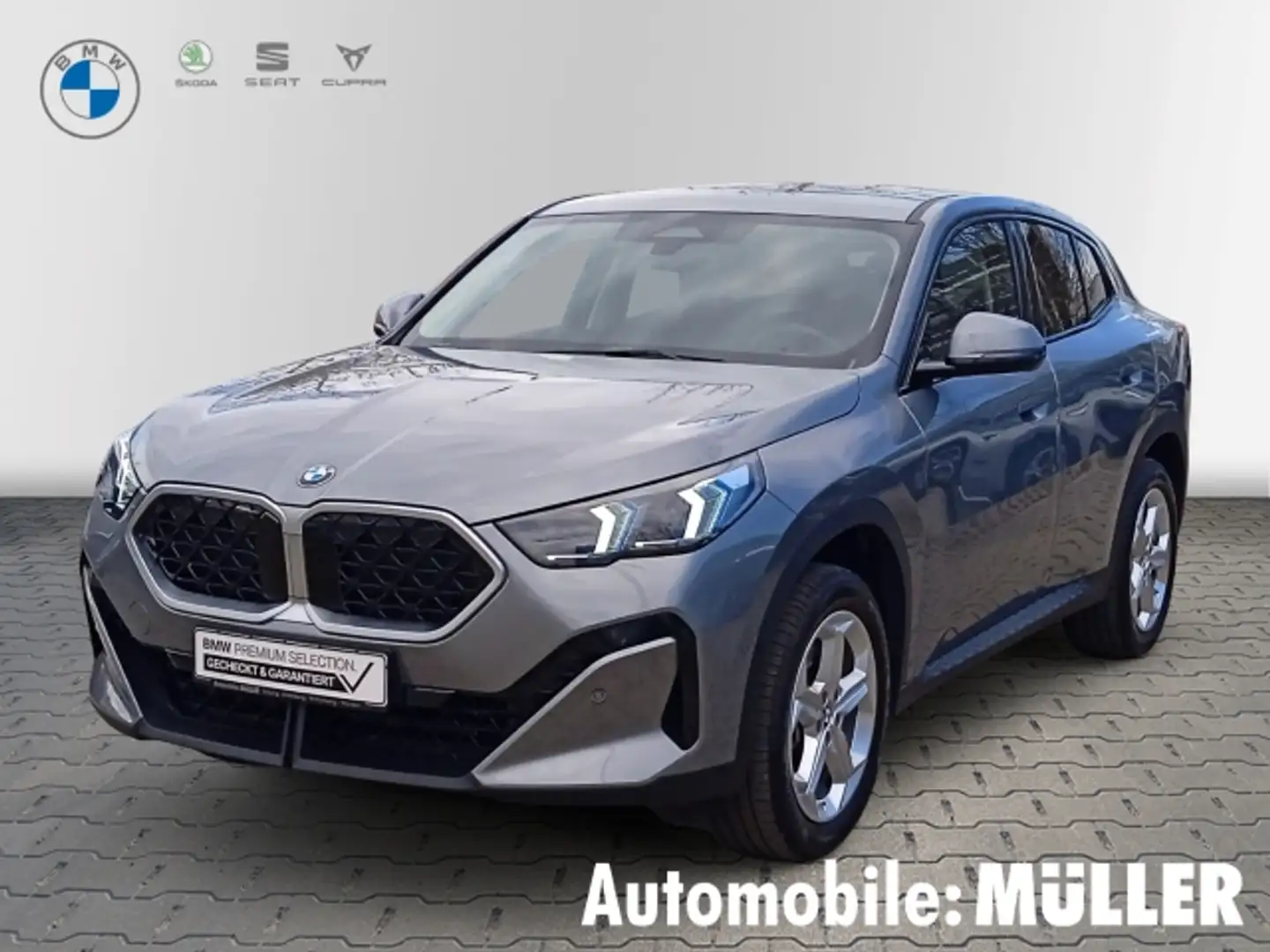 BMW X2 sDrive20i*AHK*RFK*DAB*LED*Tempomat*Sitzheizung* Grau - 1