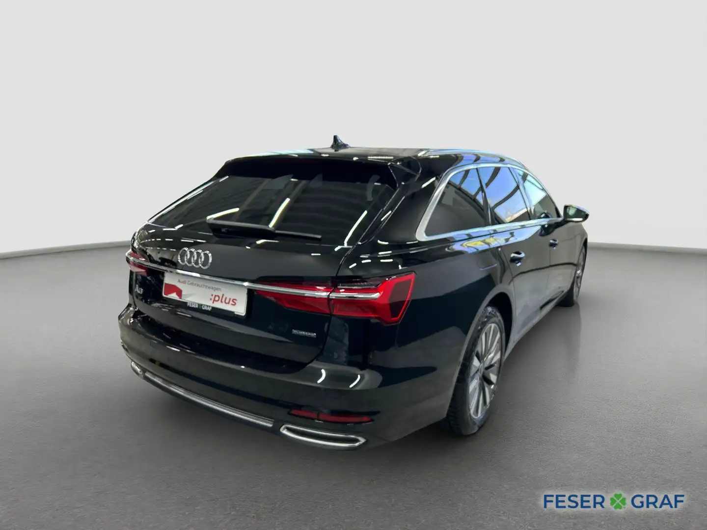 Audi A6 Avant Sport 45 TDI qu. LED Navi Virtual nur an Han Zwart - 2