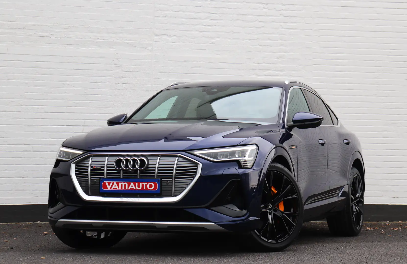 Audi e-tron Sportback 55 Quattro S-line - Memory/BlindSpot/360 Bleu - 1
