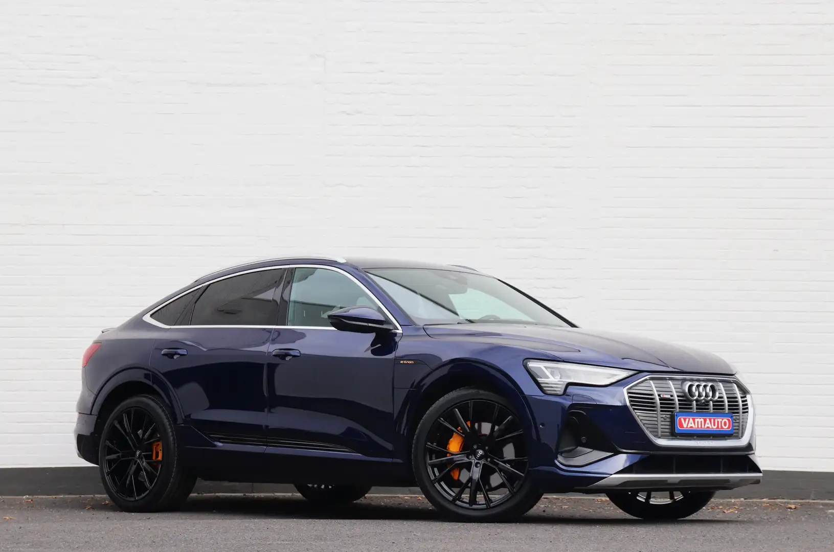 Audi e-tron Sportback 55 Quattro S-line - Memory/BlindSpot/360 Bleu - 2