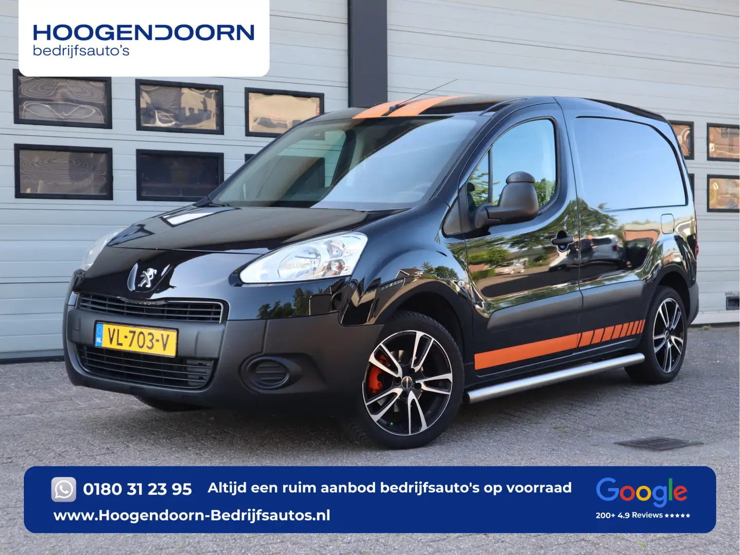 Peugeot Partner 120 1.6 HDI 75 pk APK 02-2026 - Airco - Cruise - T Noir - 1