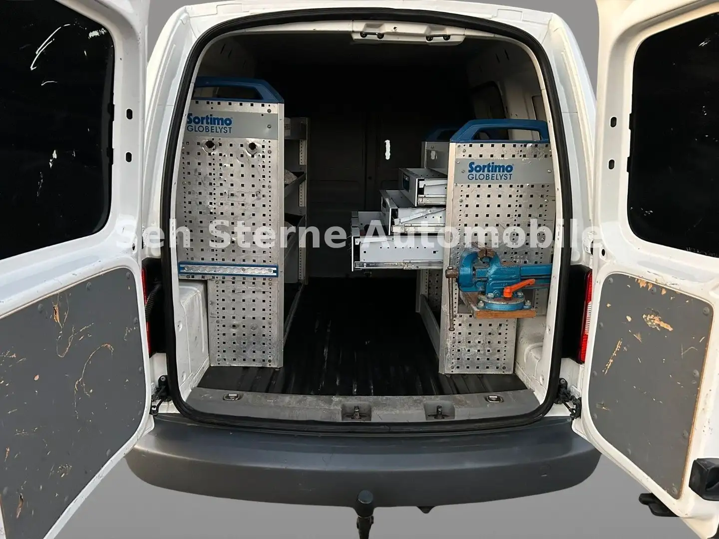 Volkswagen Caddy 1,9 TDI "Werkstatt" KLIMA+AHK+TÜV NEU+TOP Blanc - 1