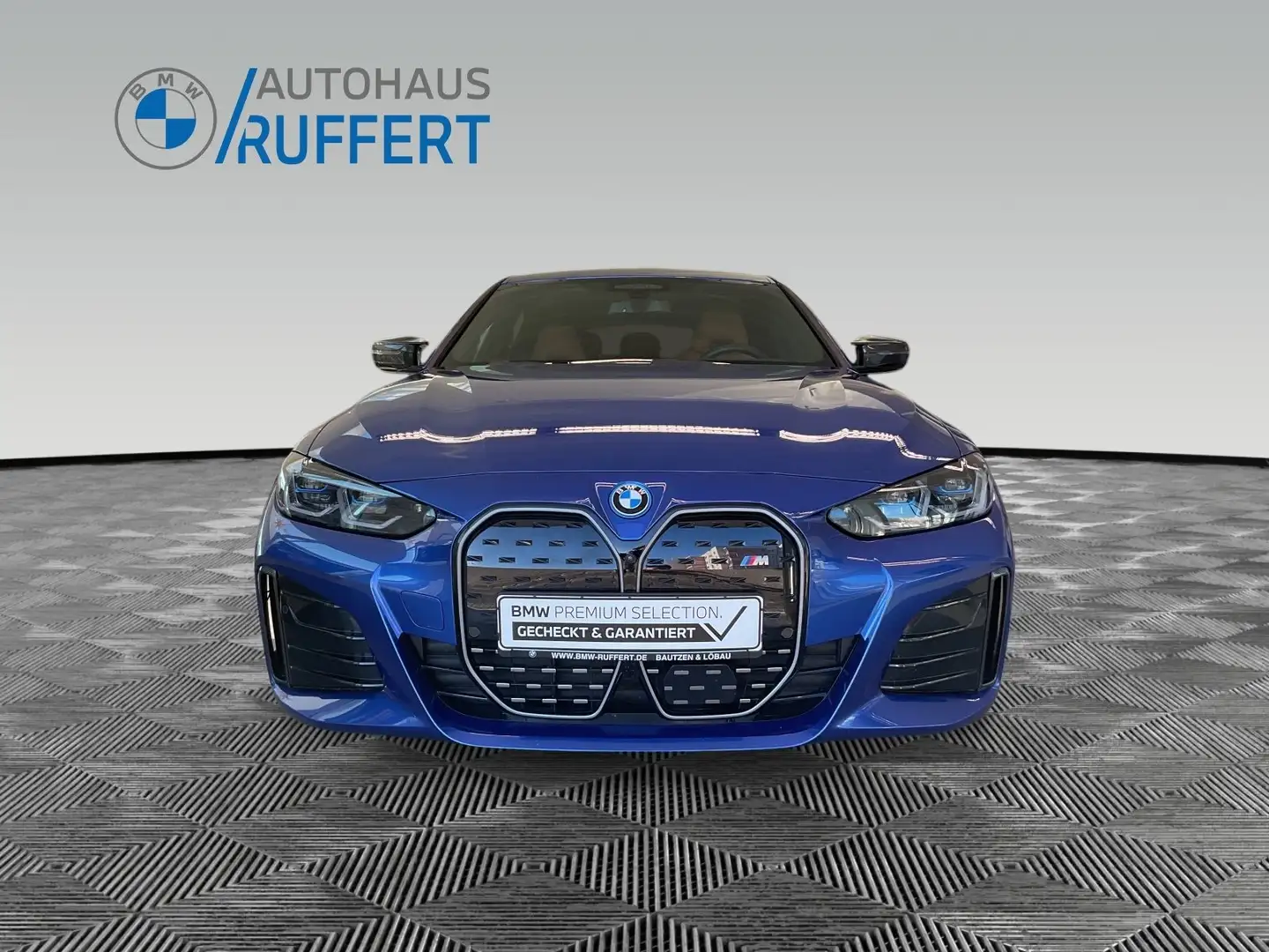 BMW i4 M50 Glasdach M Sportbremse rot hochglänzend Laserl Blau - 2