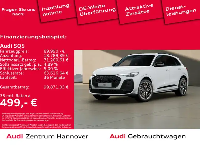 Audi SQ5 SUV S line TFSI S tronic