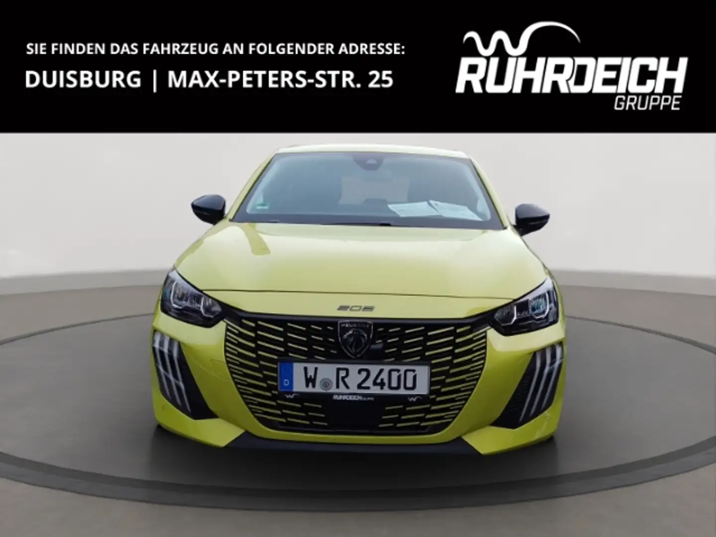 Peugeot 208 Hybrid 110 Style SHZ CARPLAY LM PDC hinten Gelb - 1